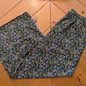 Toad And Co Floral Print Chaka Wide Leg Pants